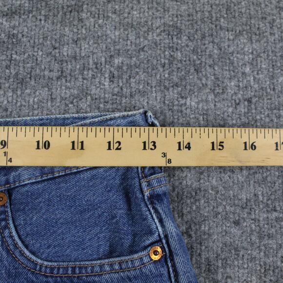 Acne Studios Jeans Womens 25 Dark Blue 1997 Trash Straight Denim Casual Chic - Picture 12 of 16